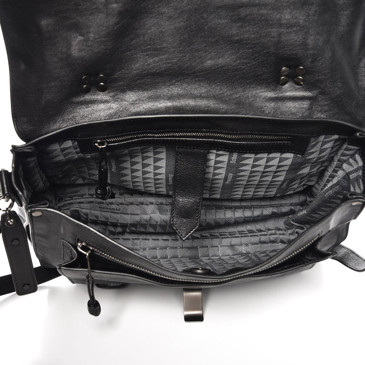 Lambskin Medium PS1 Satchel Black