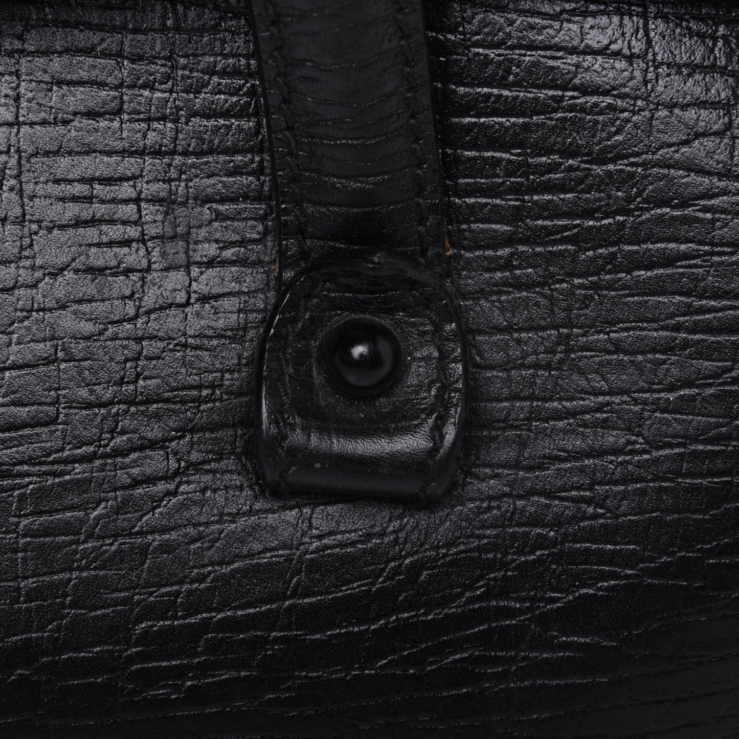 Calfskin Bamboo Bullet Black