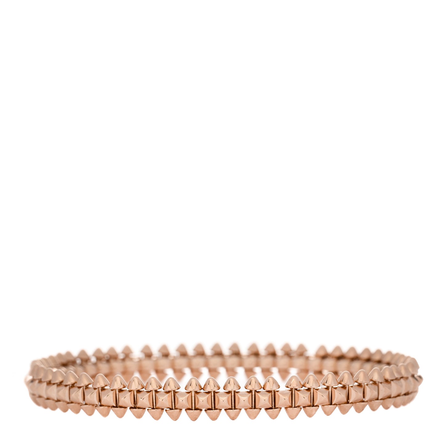 18K Pink Gold Small Clash De Cartier Bracelet 15