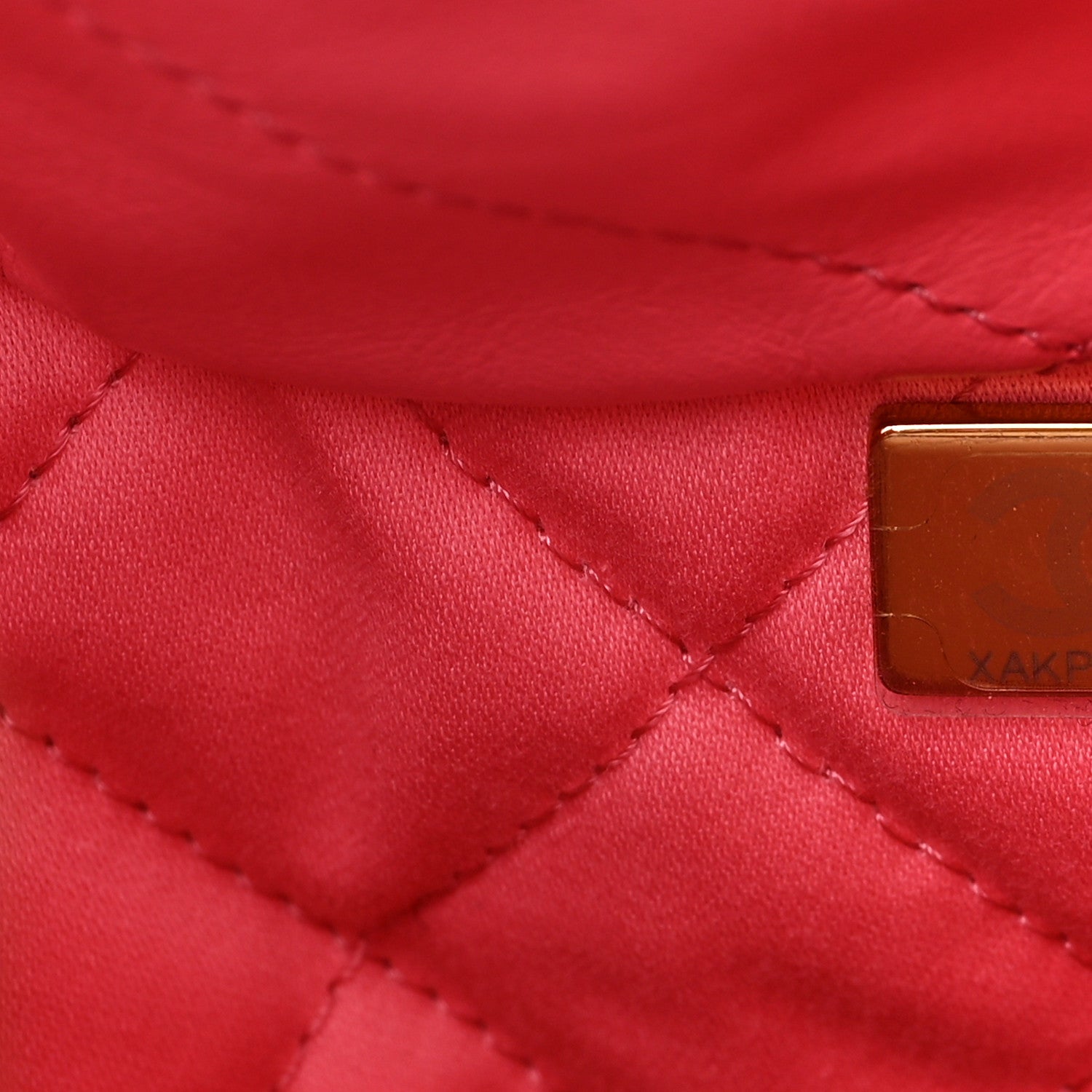 Chanel Shiny Calfskin Quilted Chanel 22 Drawstring Bag Pink 8 of 11
