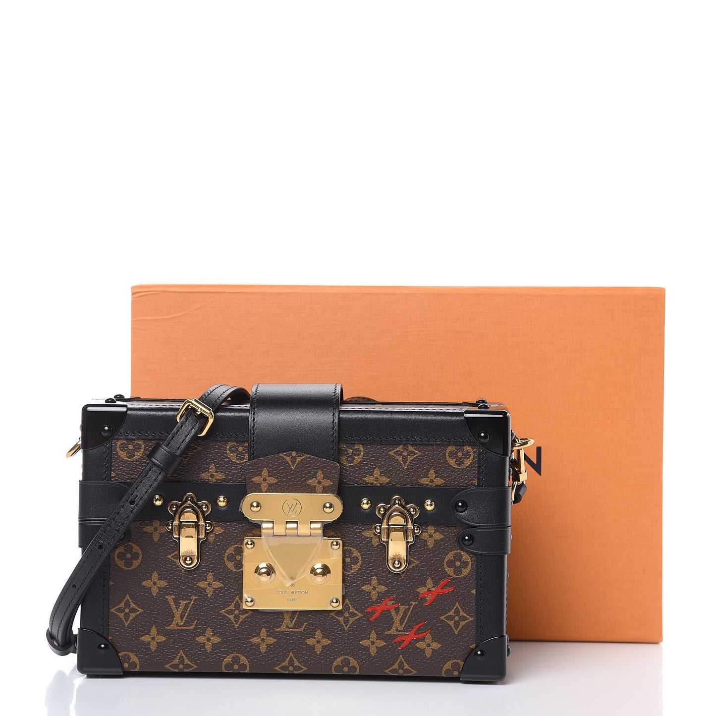Monogram Petite Malle Black