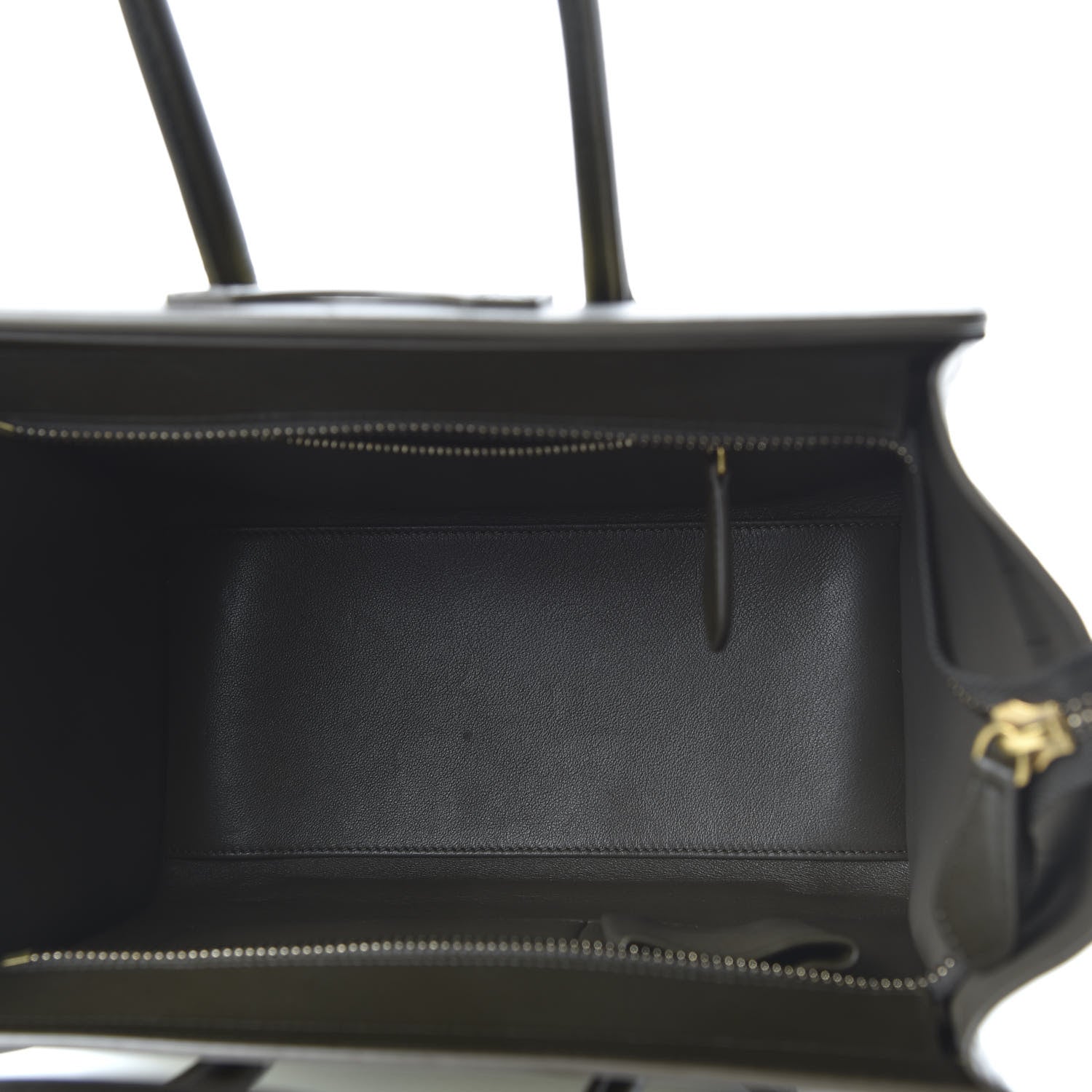 Celine Nubuck Smooth Calfskin Micro Tri-Color Luggage Chartreuse 5 of 9