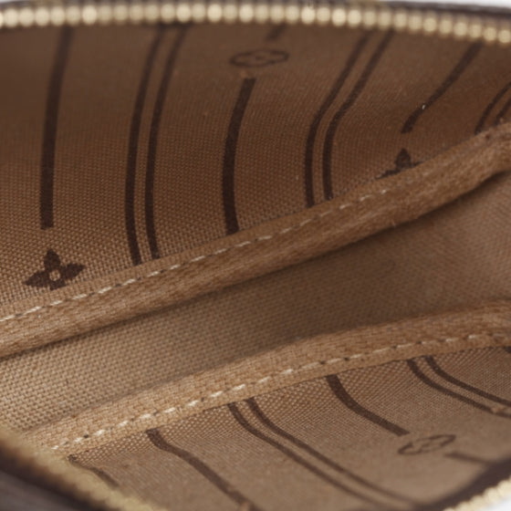 Monogram Complice Trunks and Bags Mini Pochette Accessories Beige