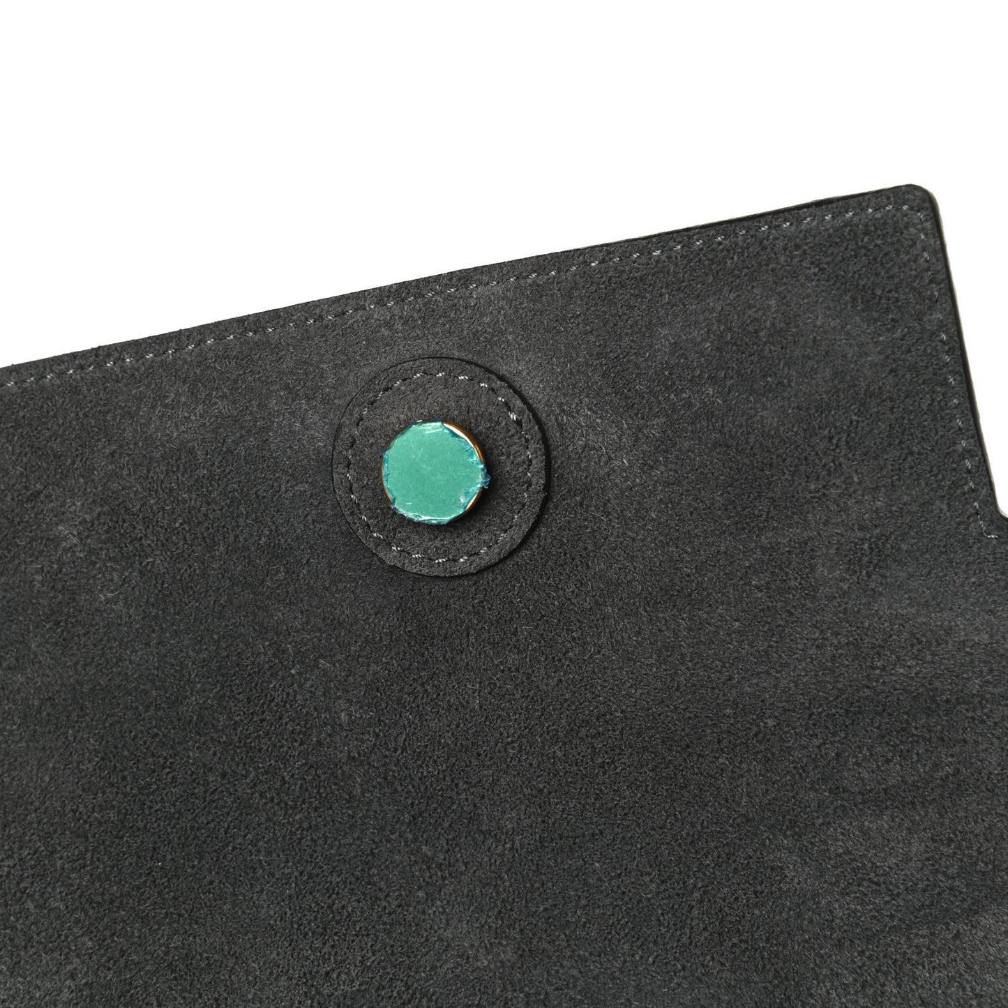 Grained Calfskin Micro Belt Bag Grey