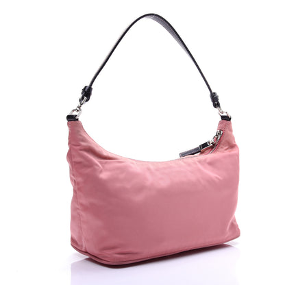 Prada Tessuto Sirio Pochette Rosa Black 3 of 14
