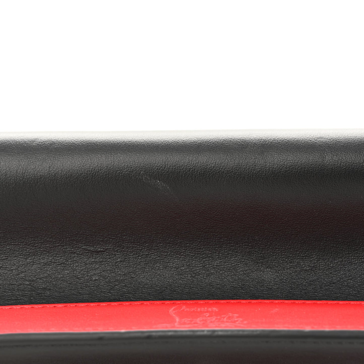 Calfskin Loubiblues Paris Clutch Bag Black Multi