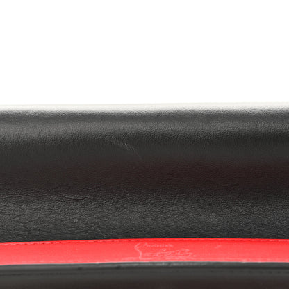 Christian Louboutin Calfskin Loubiblues Paris Clutch Bag Black Multi 13 of 14