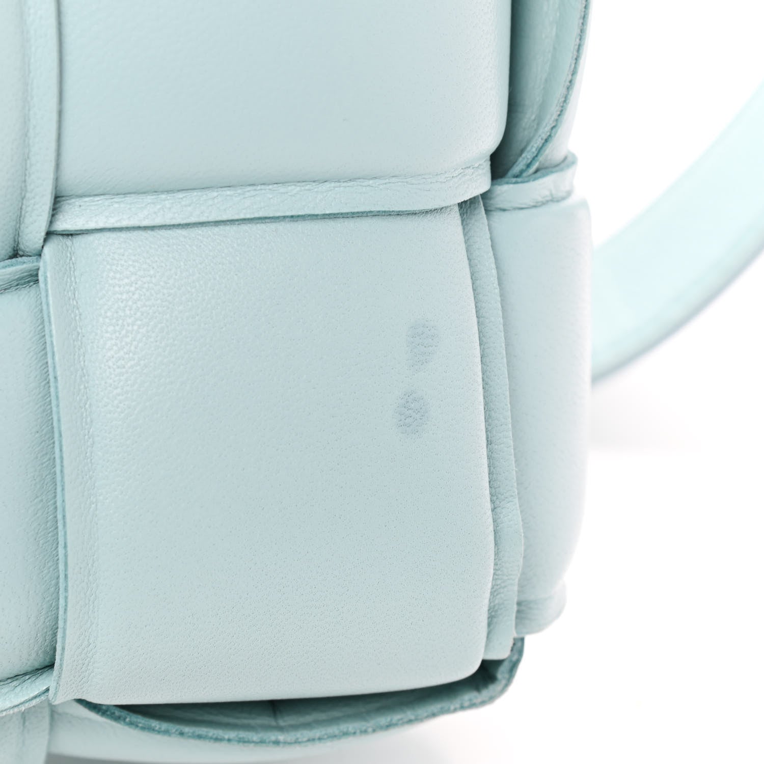Bottega Veneta Nappa Maxi Intreccio Padded Cassette Crossbody Bag Spearmint 11 of 11