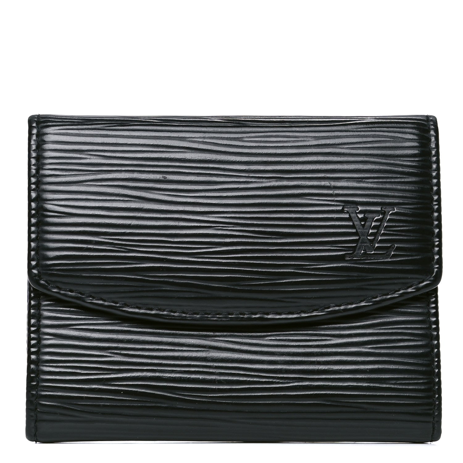 Louis Vuitton Epi Porte-Monnaie Simple Coin Purse Black 1 of 4