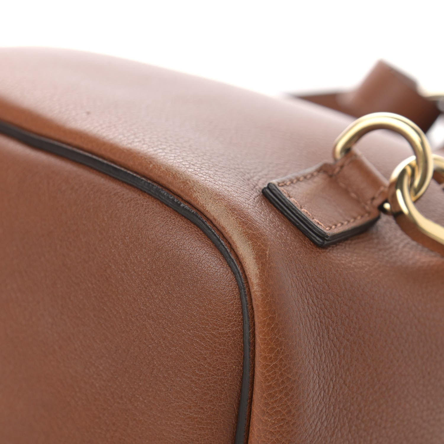 Chloe Suede Calfskin Mini Faye Backpack Tan 12 of 18