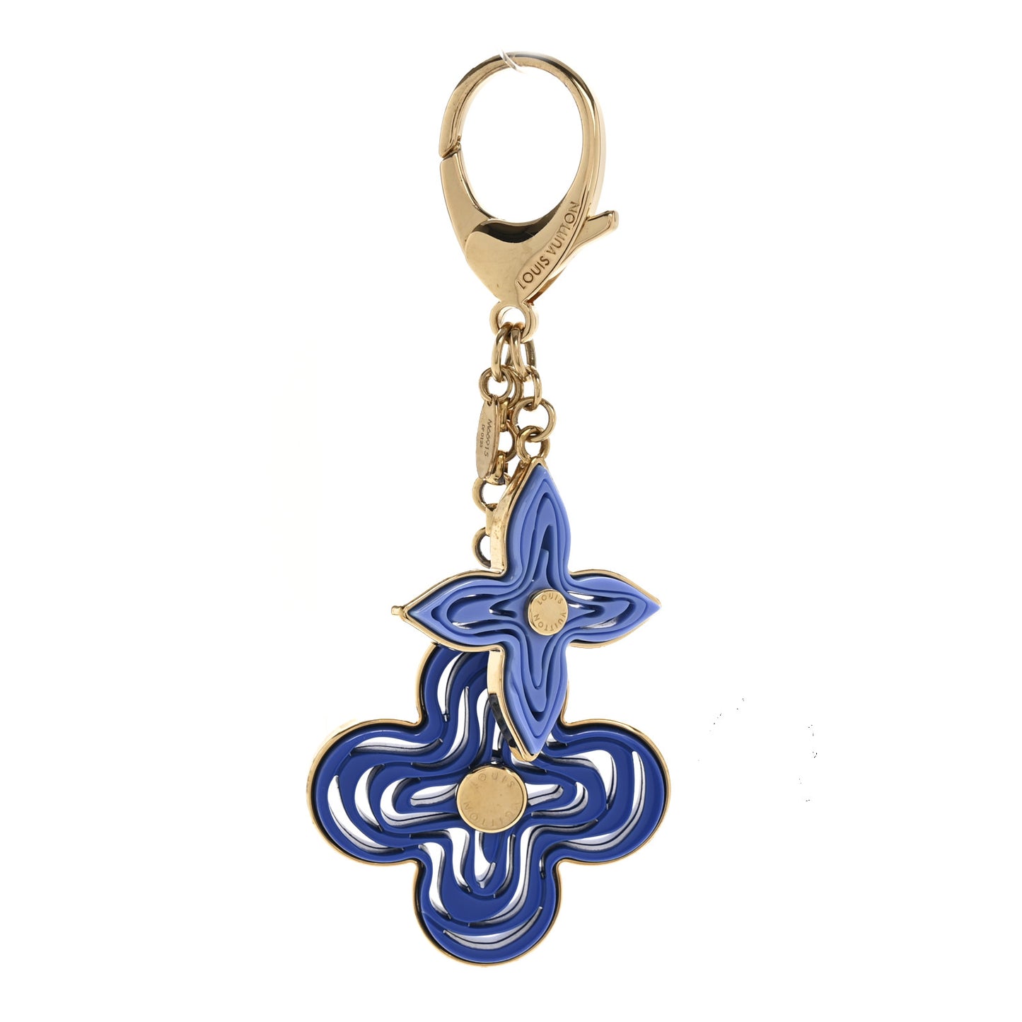 Resin Naif Bag Charm Blue