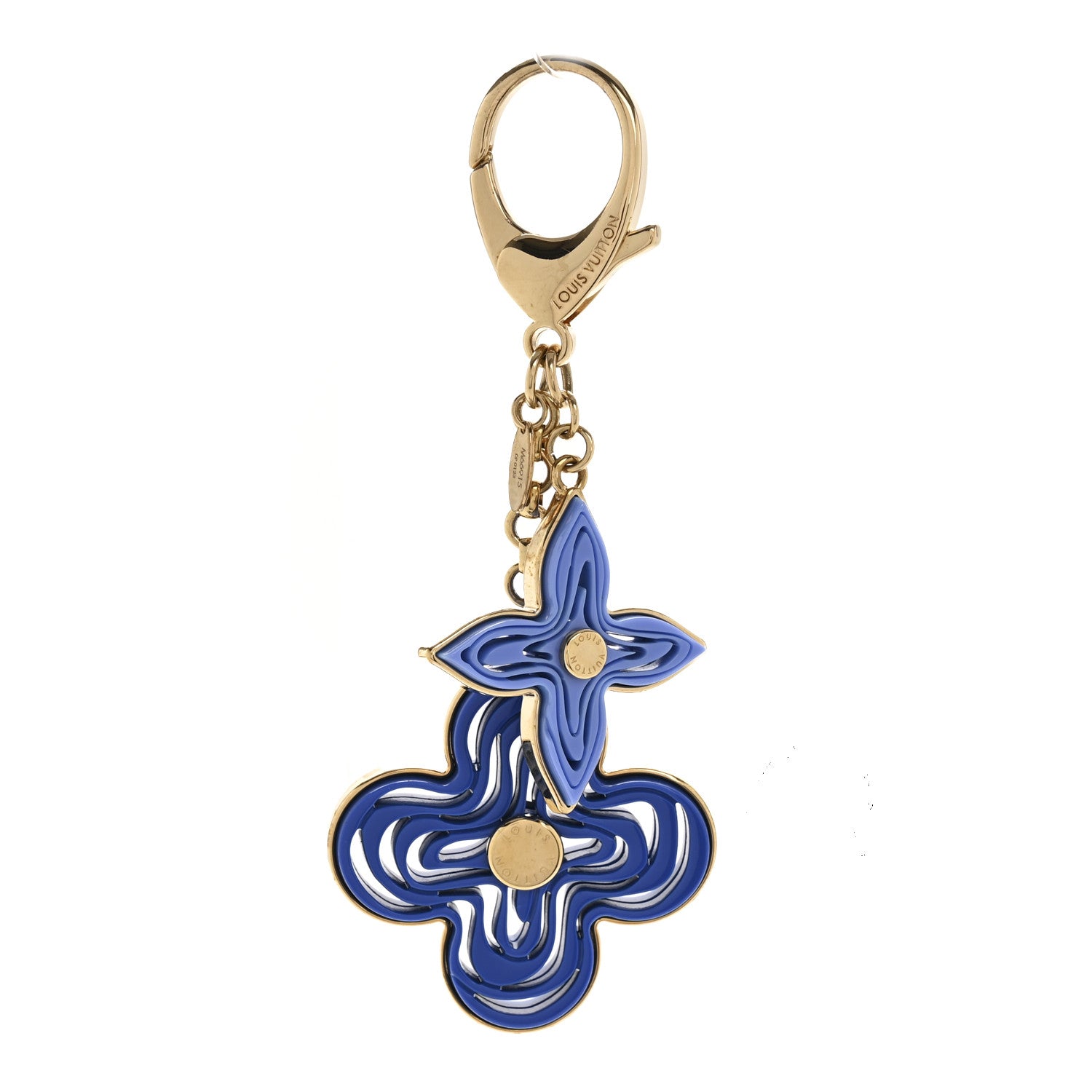 Louis Vuitton Resin Naif Bag Charm Blue 1 of 4