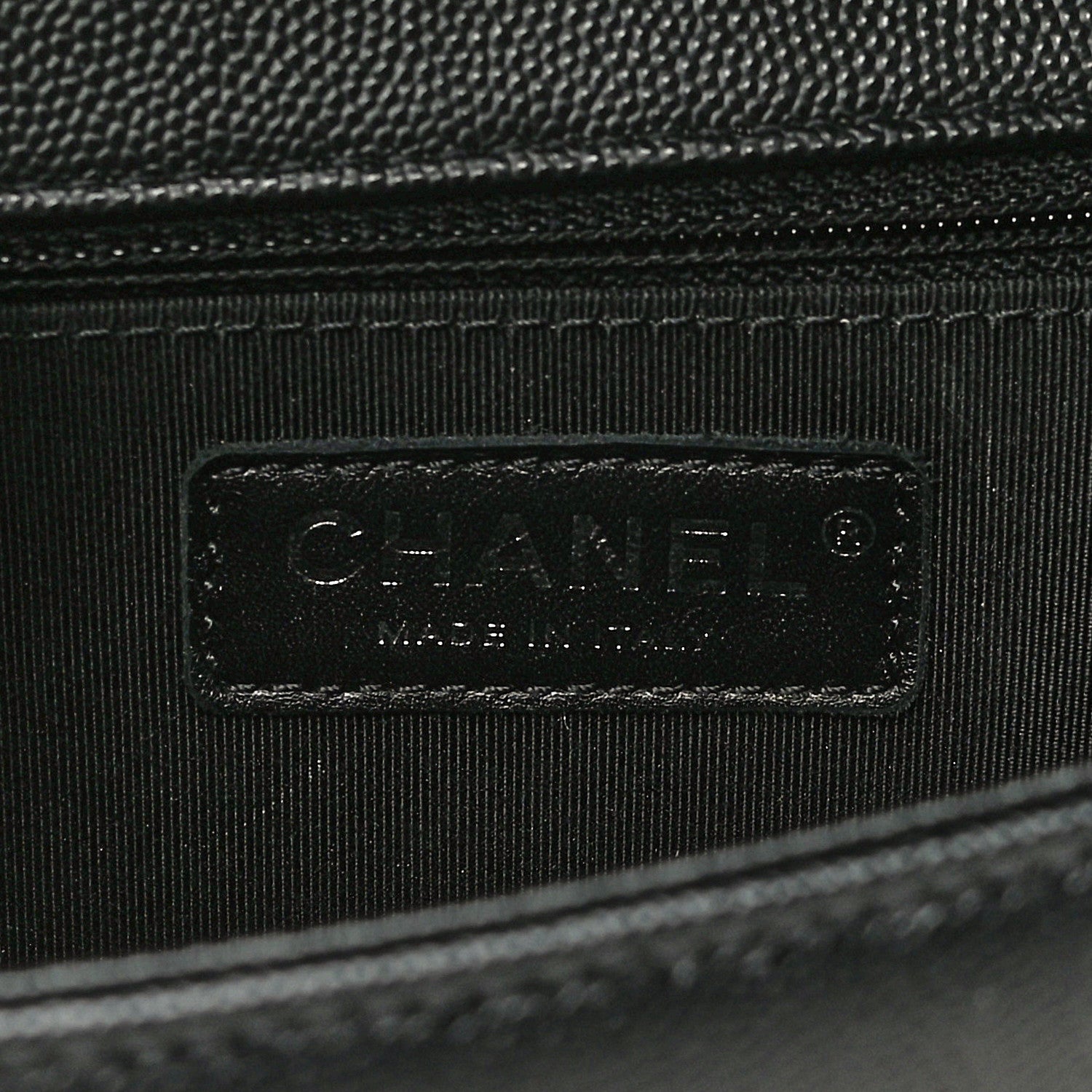 Chanel Caviar Quilted New Medium Boy Flap Black 6 of 11