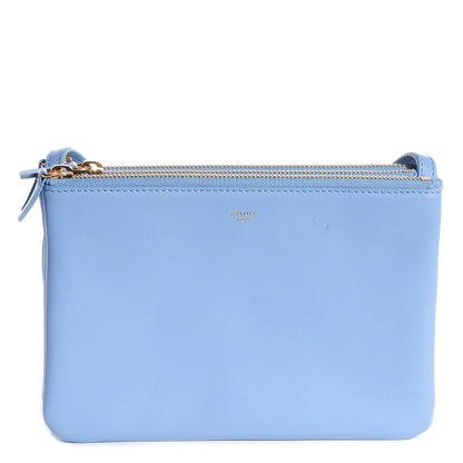 Celine Lambskin Small Trio Crossbody Bag Lavender 1 of 7