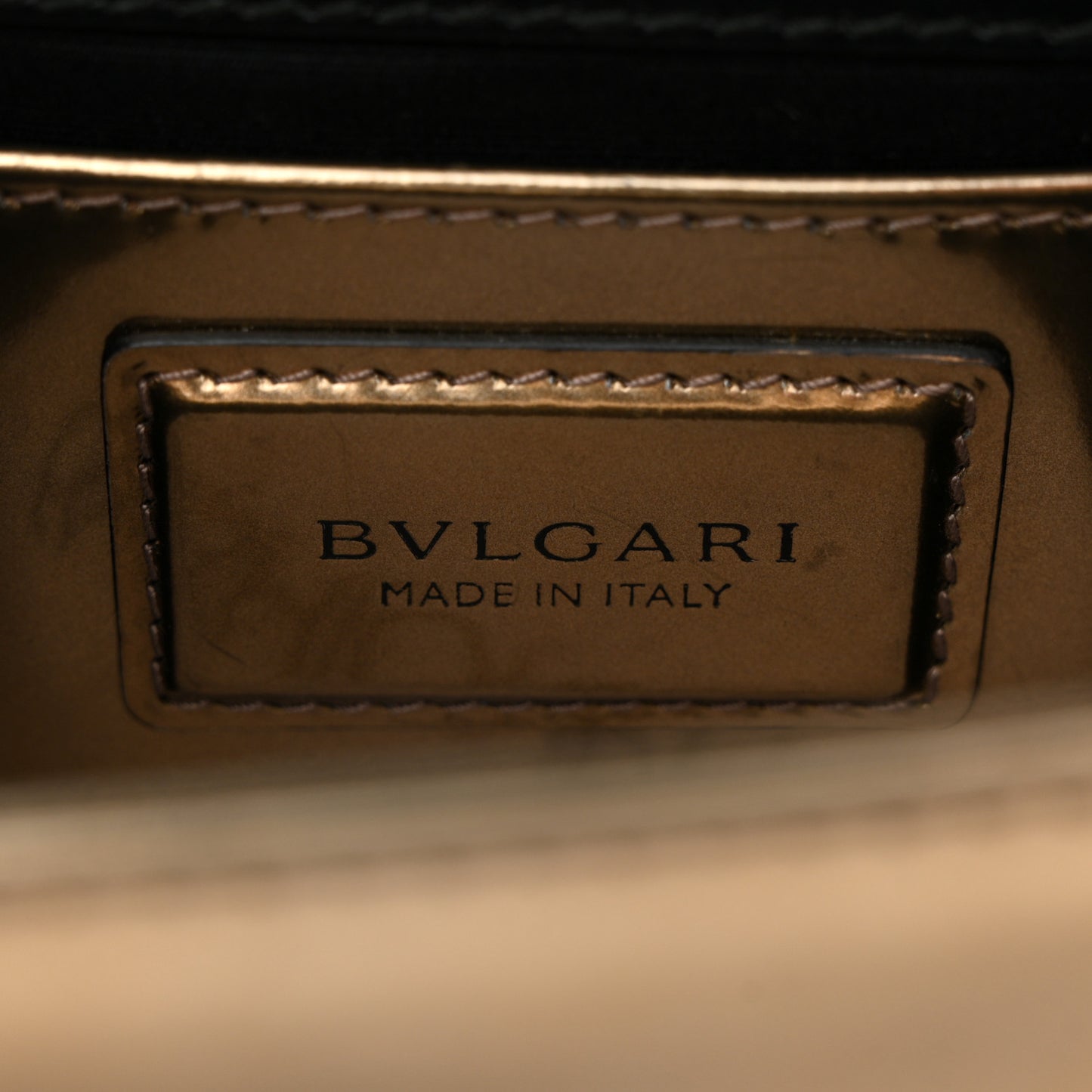 Metallic Serpenti Forever Small Shoulder Bag Bronze