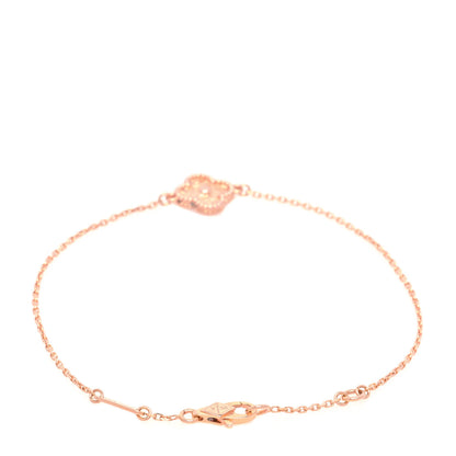 Van Cleef & Arpels 18K Rose Gold Sweet Alhambra Bracelet 2 of 7