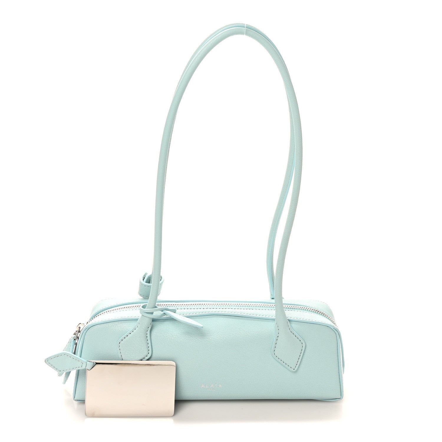 Alaia Goatskin Small Le Teckel Bag Lagon 3 of 10