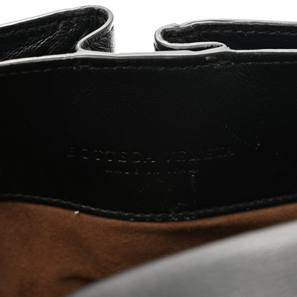 Bottega Veneta Nappa Intrecciato Small Double Pocket Flap Black 6 of 12