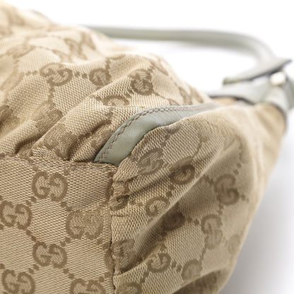 Gucci Monogram Medium D Gold Ring Hobo Mint Green 11 of 15