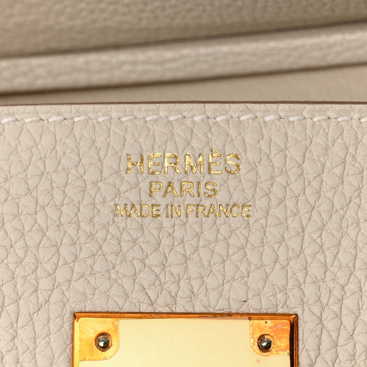 Hermes Togo BIRKIN 30 Craie 7 of 11