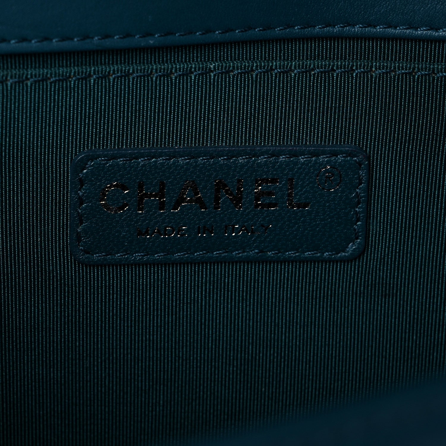 Chanel Calfskin Ombre Faded Quilted Medium Boy Flap Green 6 of 9