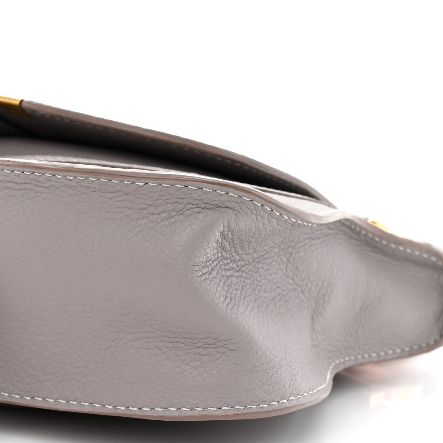 Calfskin Small Marcie Satchel Cashmere Grey