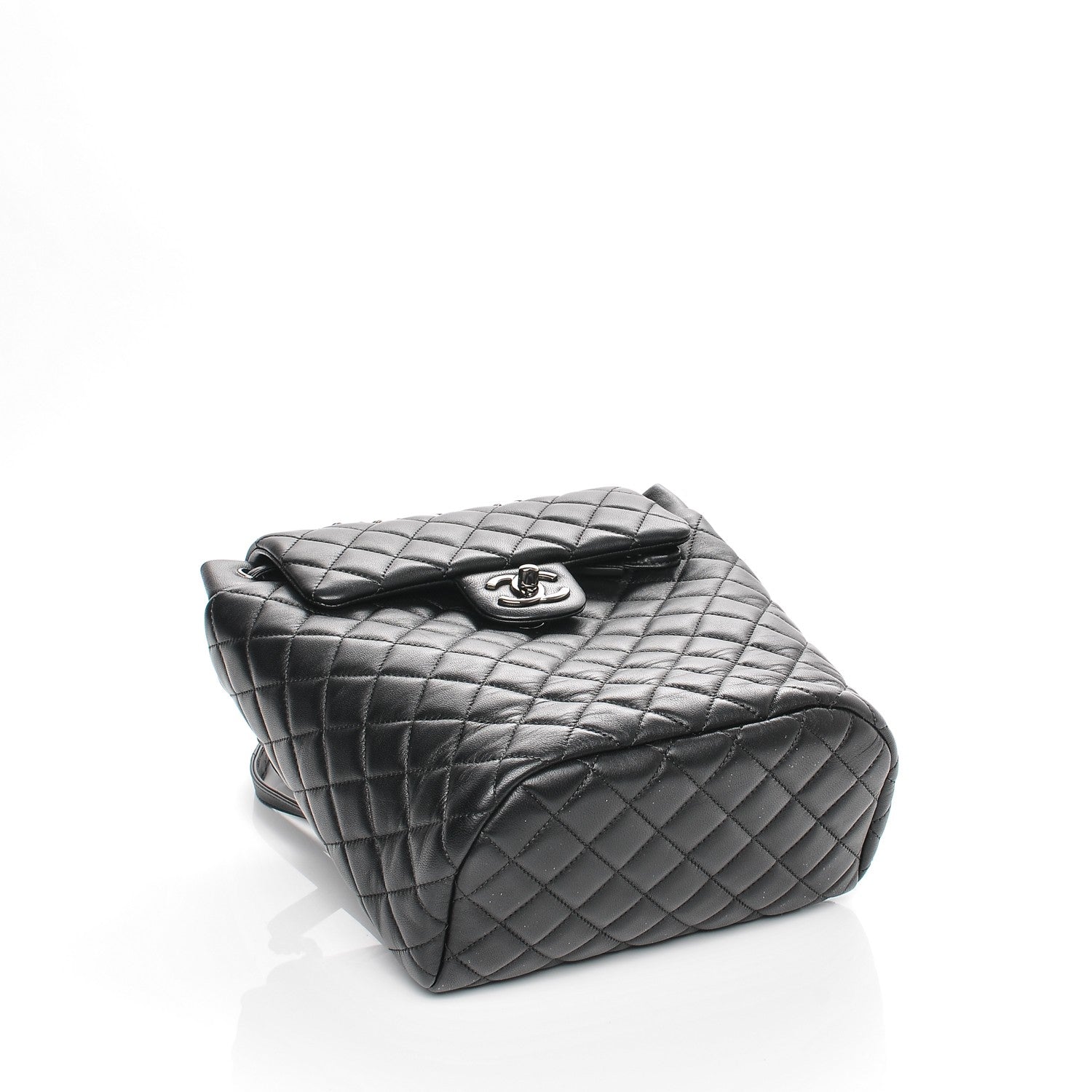Chanel Lambskin Quilted Small Urban Spirit Backpack Black 4 of 7
