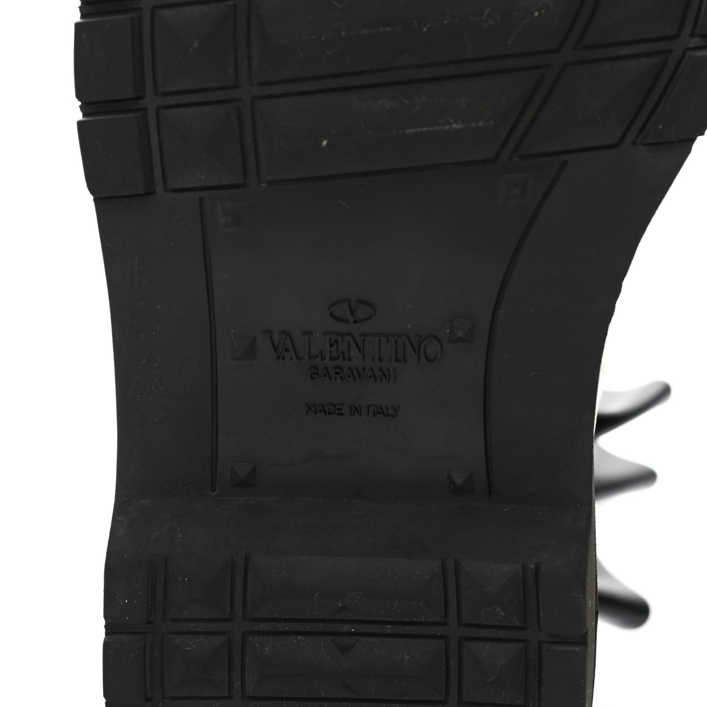 Calfskin Ruffle Heart Love Combat Boots 38 Black