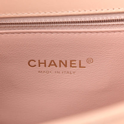Chanel Caviar Quilted Medium CC Filigree Flap Beige 6 of 11