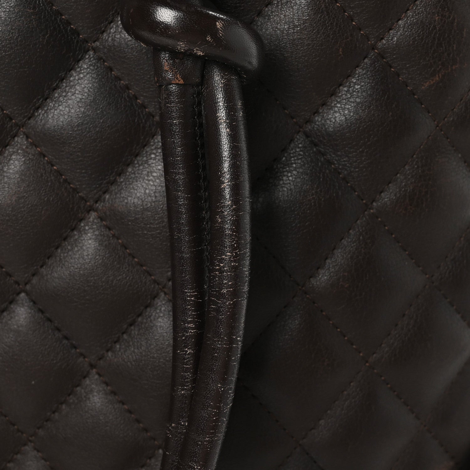 Chanel Calfskin Quilted Large Cambon Tote Brown Beige 14 of 14