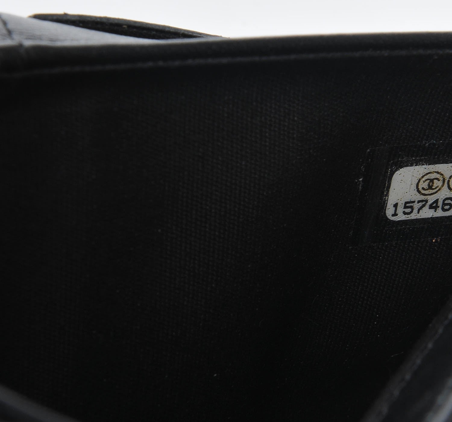 Chanel Caviar Sevruga L Zip Pocket Wallet Black 7 of 7