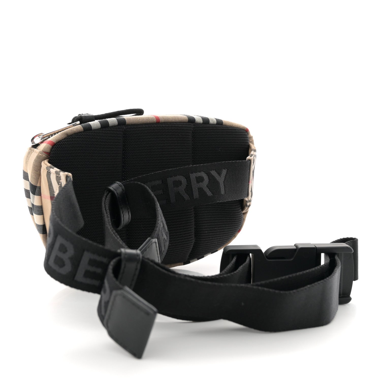 Burberry Nylon Vintage Check Small Cannon Bum Bag Archive Beige 3 of 12