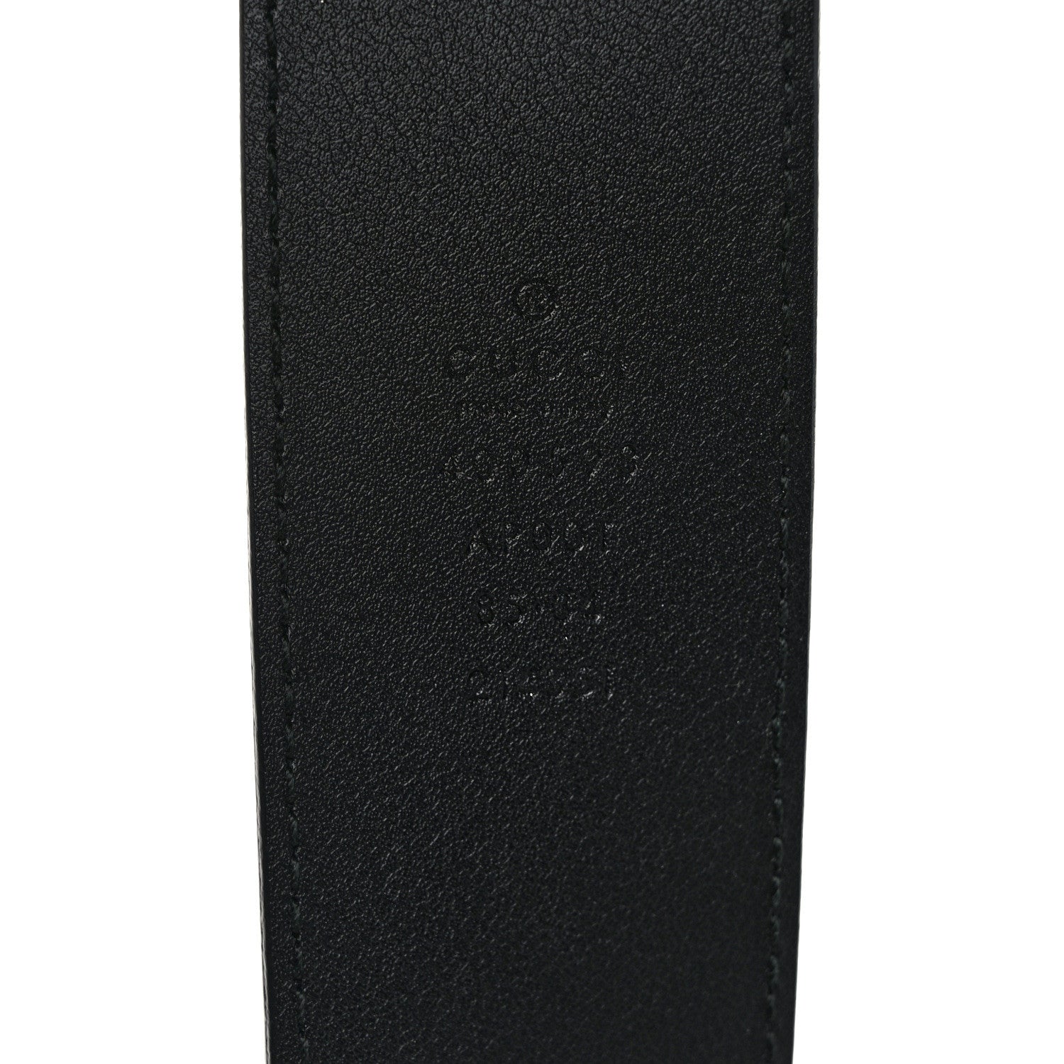 Gucci Calfskin Double G 40mm Belt 85 34 Black 3 of 5