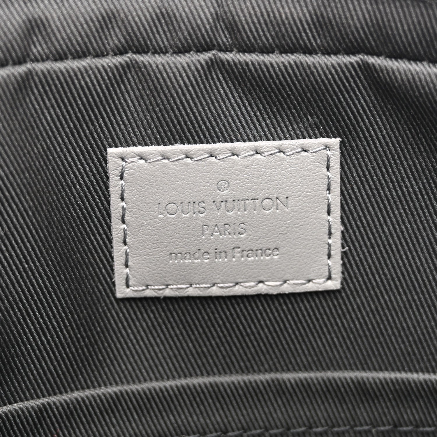 Louis Vuitton Calfskin Monogram Shadow Trio Messenger Anthracite Gray 7 of 15