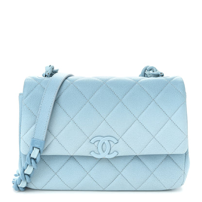 Chanel Shaded Caviar Quilted My Everything Flap Light Blue 1 of 11