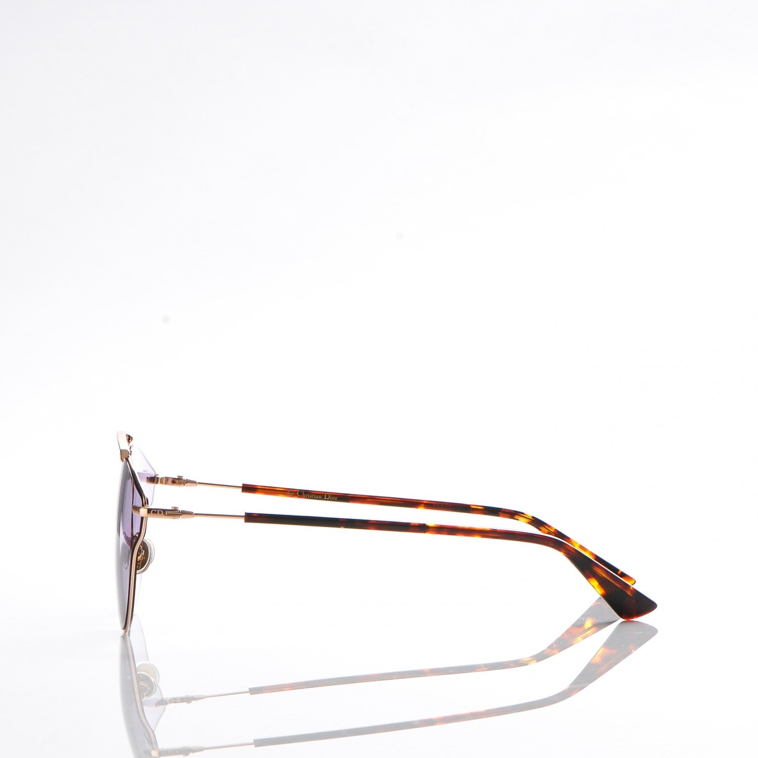 Christian Dior So Real Pop Sunglasses Rose Gold Purple 3 of 9
