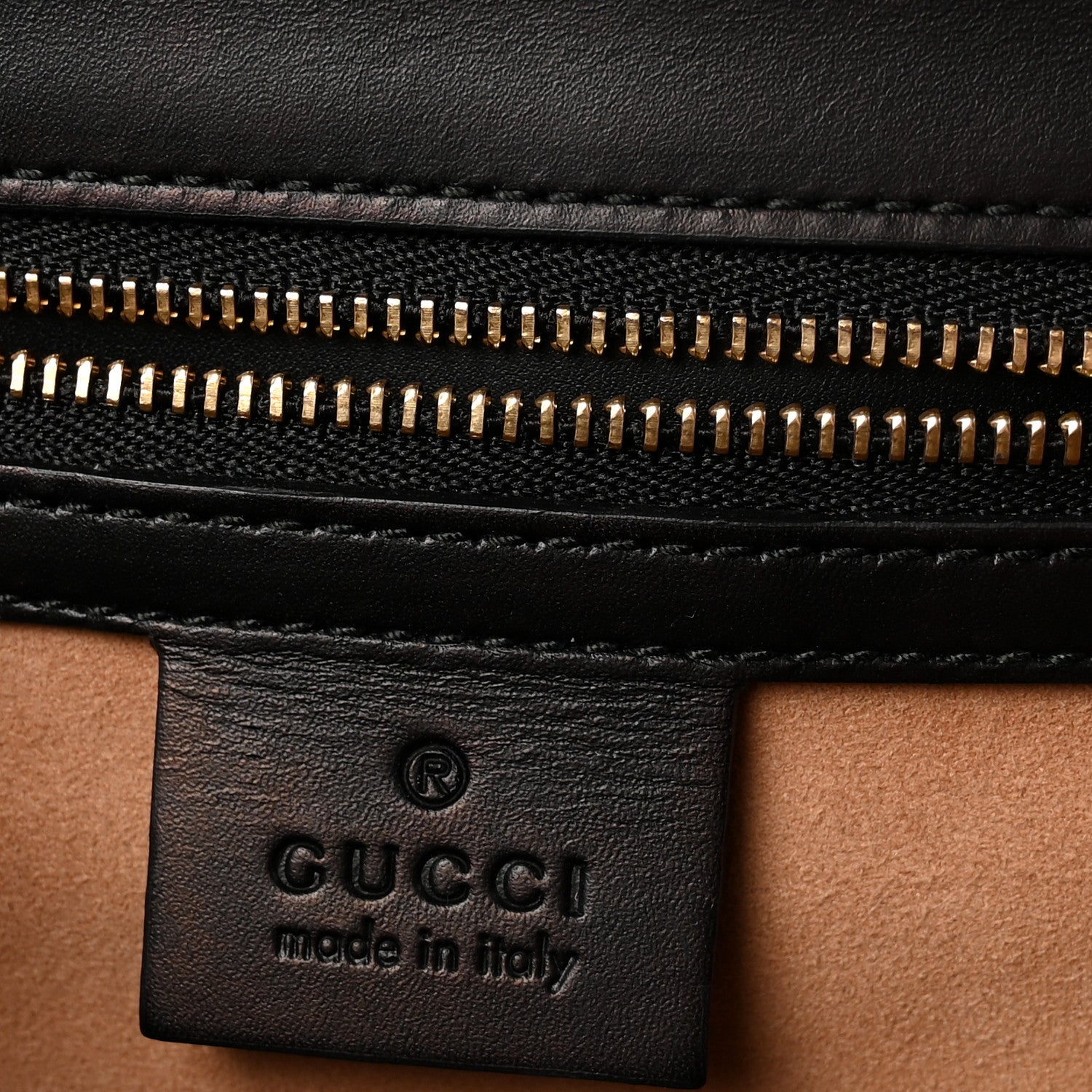 Gucci Calfskin Small Sylvie Shoulder Bag Black 6 of 10