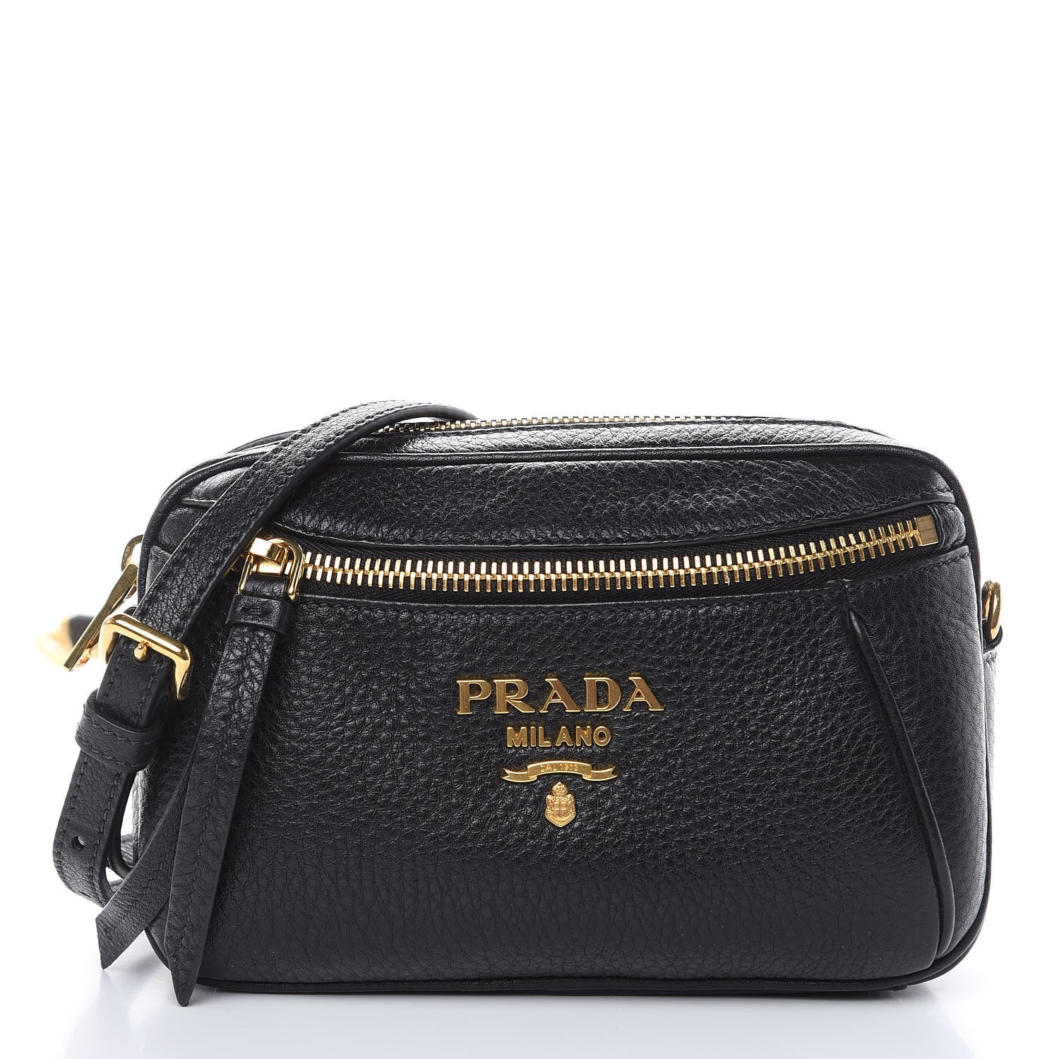 Prada Vitello Daino Belt Bag Black 4 of 11