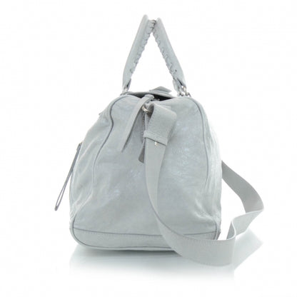 Balenciaga Agneau Squash Small Duffel Bag Gris Ciment 6 of 10