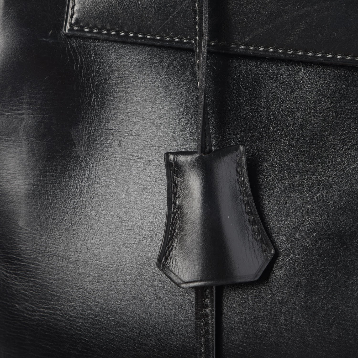 Hermes Box Kelly Retourne 32 Black 23 of 31