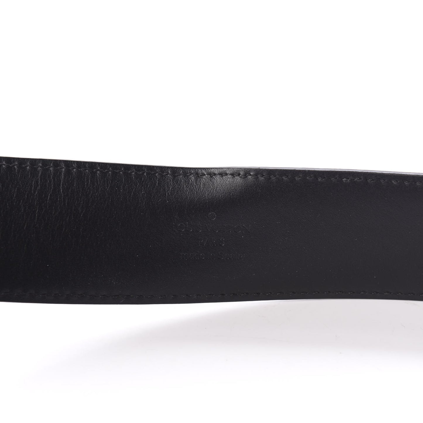 Damier Graphite LV Initiales Belt 90 36