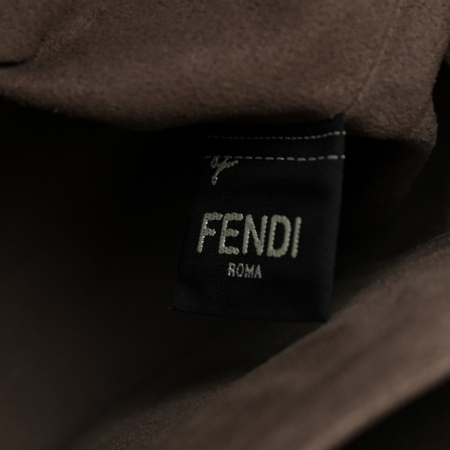 Fendi Vitello Grace Matte F is Fendi Grande Mon Tresor Bucket Bag Black 8 of 11