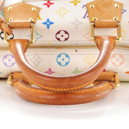 Louis Vuitton Monogram Multicolor Speedy 30 White 8 of 13