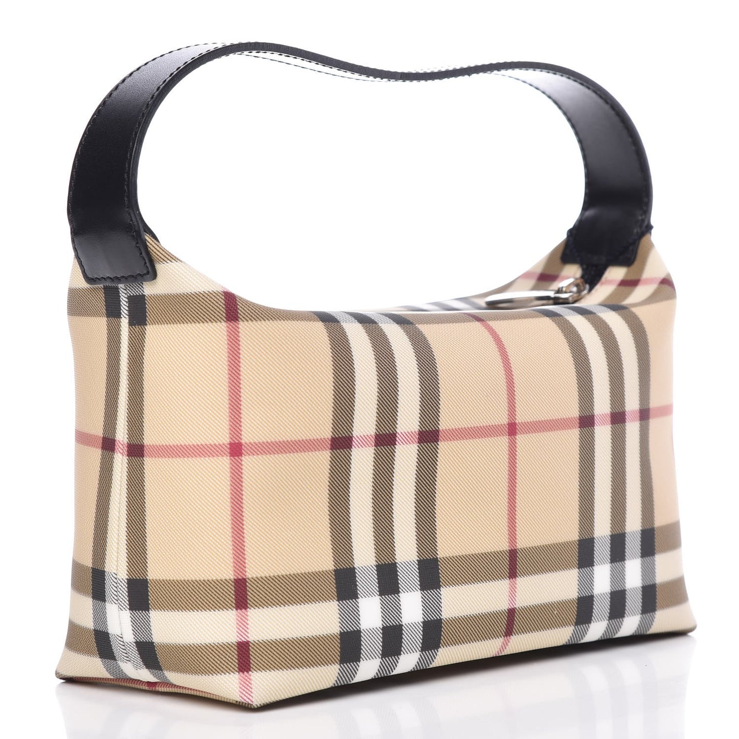 House Check Small Shoulder Bag Black