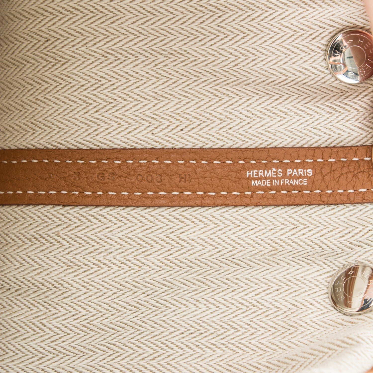 Hermes Negonda Garden Party 30 TPM Gold 6 of 6