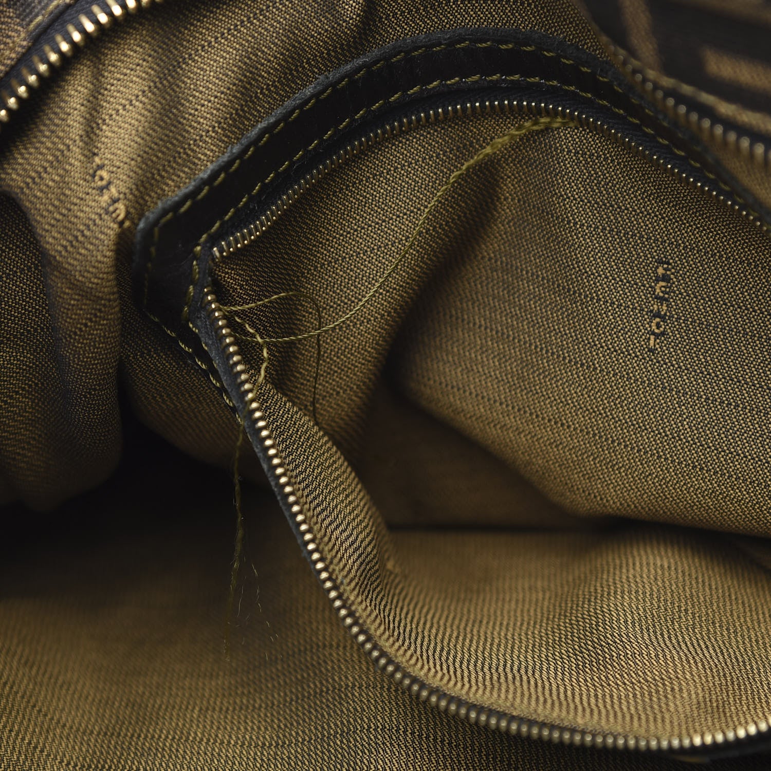 Fendi Zucca Top Handle Tote Tobacco 11 of 11