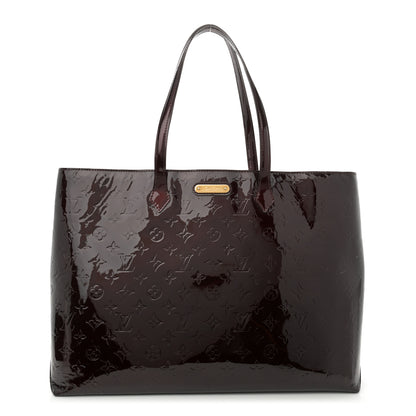 Louis Vuitton Vernis Wilshire GM Amarante 1 of 11