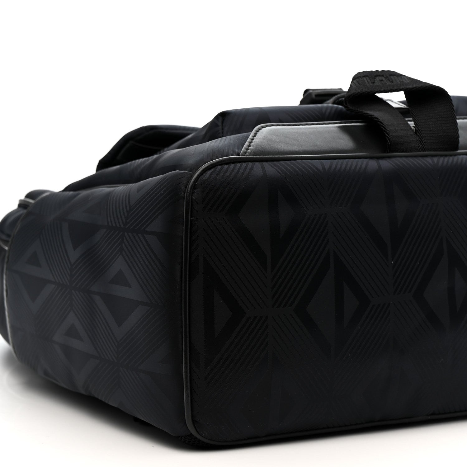 Christian Dior Nylon CD Diamond Mirage Explorer Backpack Black 8 of 9