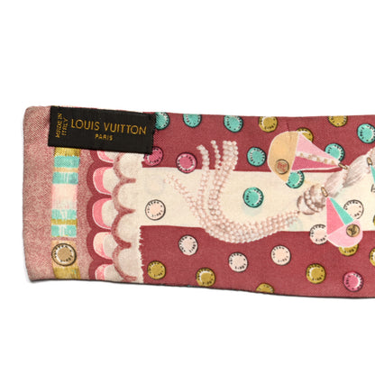 Louis Vuitton Silk Escale Bandeau Pink 4 of 5