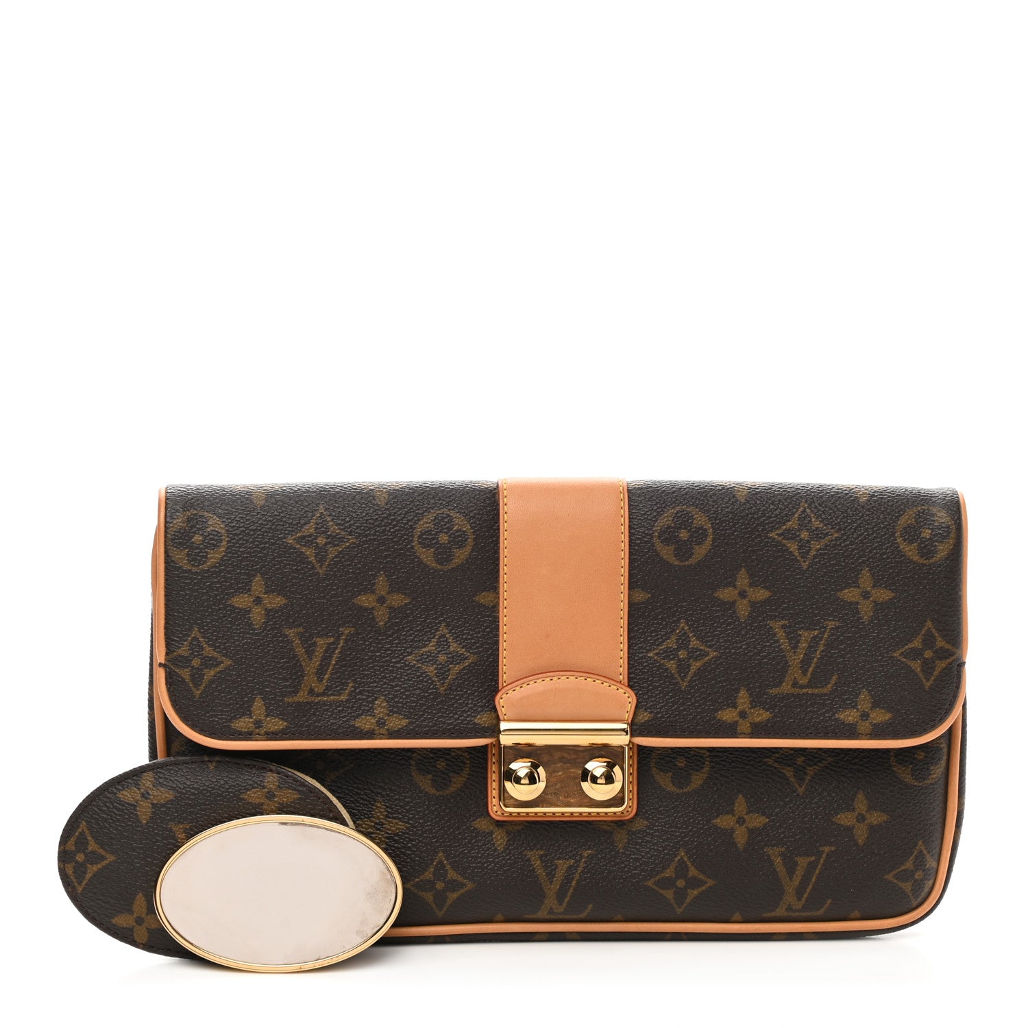 Louis Vuitton Monogram Slim Clutch Sofia Coppola 1 of 9